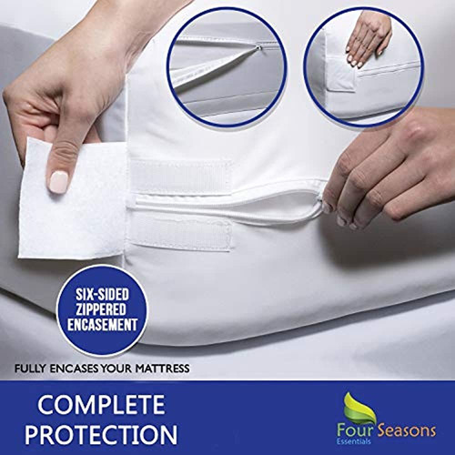 Bed Bug Mattress Cover Queen Size - Protector De Colchón Imp