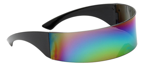 6 Piezas De Gafas De Sol Futuristas A La Moda Para Hombre Y