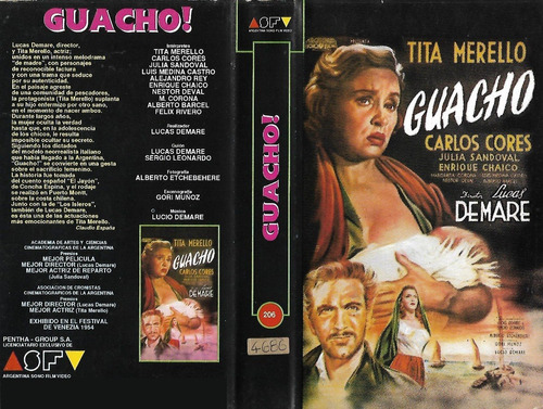 Guacho Vhs Lucas Demare Tita Merello Carlos Cores Asfv