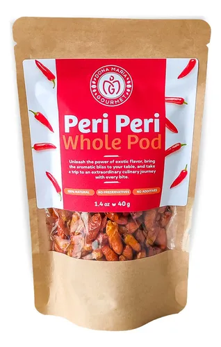 1.41 Oz Piri Piri Peri Peri Especias Pimienta Picante Chile