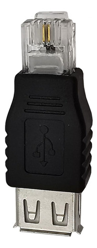 Adaptador De Red Usb Hembra Rj11 De 4 Pines, Convertidor, Co