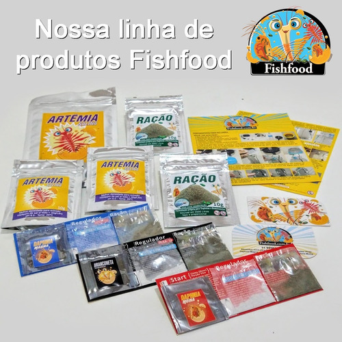 Imagem 6 de 6 de Inicial Start Artêmia Branconeta 1800 A 3000 Ovos +spirulina