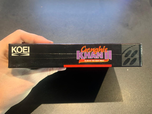 Genghis Khan 2: Clan Of The Gray Wolf Snes Sin Manual (Usado)