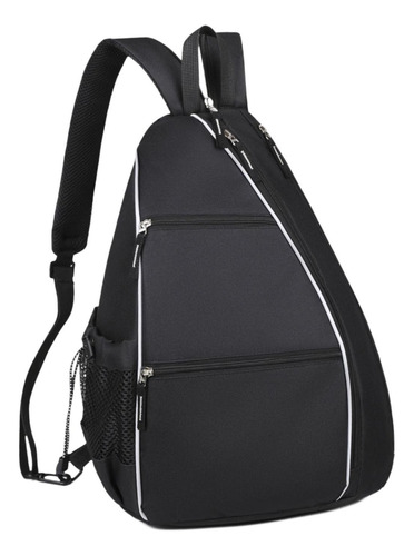 Mochila De Tenis Con Cierre De Cremallera Informal Y