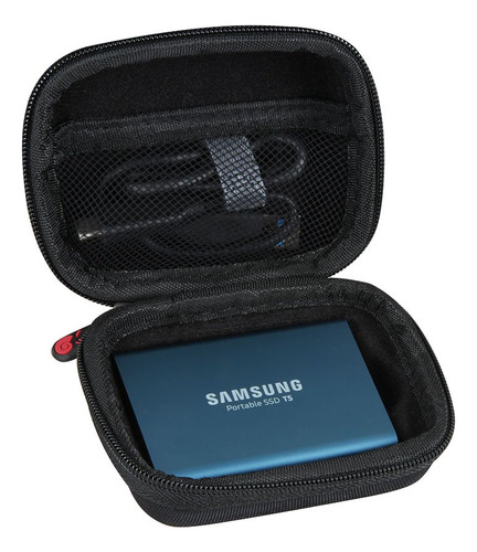 Eva Estuche Viaje Rigida Para Samsung T5 Ssd Portatil