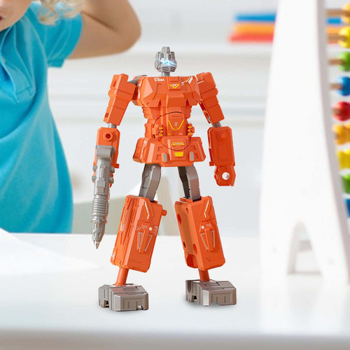 2 Robot De Deformación Robots De Deformación Naranja