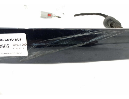 Aplique Tampa Traseira Luz Placa Gm Spin 2020 52156756