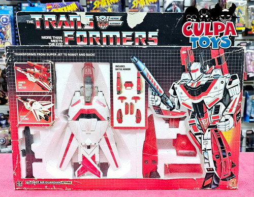 --- Culpatoys Transformers Vintage G1 Autobot Jetfire Comple