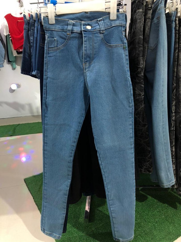 Skinny Jeans Dama High Rise