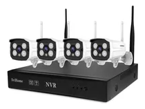 Comprar Kit Nvr Ip Wifi 4 Cámaras Full Hd 2mp Sricam Nvs001
