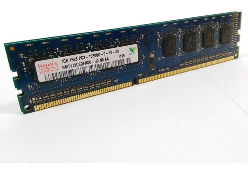 Memoria Ram 1gb 1x1gb Ddr3 1333 Mhz Dimm Goldenram Hmt112u6d