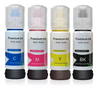 4x Tinta Para Epson L4150 L4160 L4260 L6161 L6191 L6171