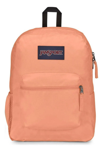 Mochila Jansport Cross Town Urbana 26l Lts Poliéster Colores Color Peach Neon