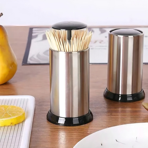 Palillero automático retráctil de acero inoxidable para barras de cocina