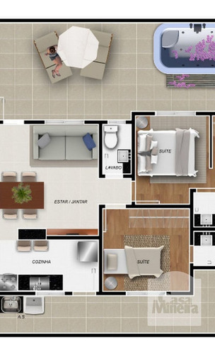 Imagem 2 de 3 de Apartamento À Venda No Santa Efigênia - Código 271029 - 271029