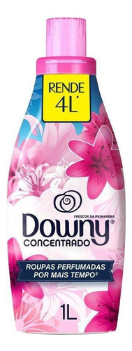 Amaciante Downy Concentrado Frescor Da Primavera 1l