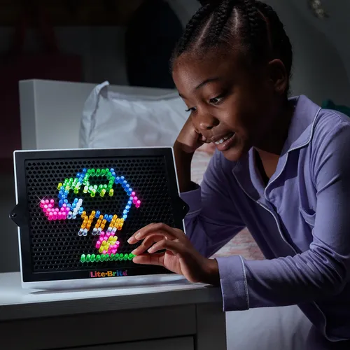 El Puente Direct Lite Brite Magic Visualización Estilo Retro
