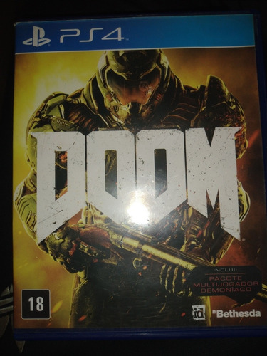 Doom Ps4 Midia Física Pt-br