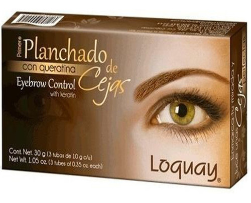 Planchado De Cejas Con Queratina Profesional Loquay