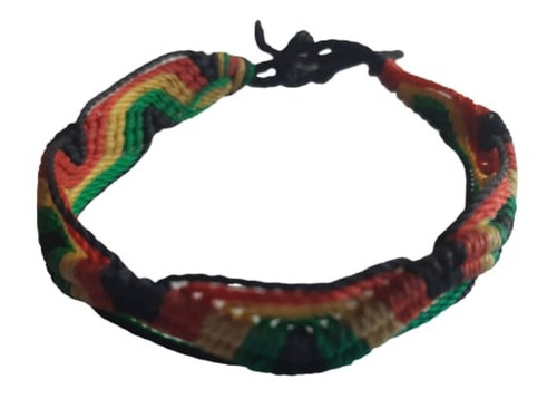 Pulsera Unisex De Macramé Reversible