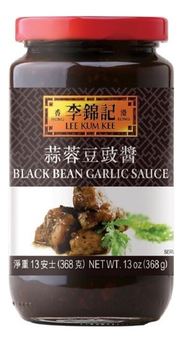 Molho Black Bean Garlic Sauce Lee Kum Kee 368g - T. Foods