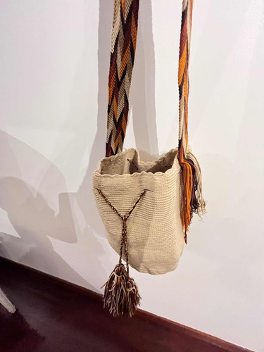 Bolso Wayuu Colombia Hecha A Mano  Second Hand 