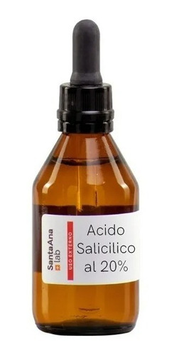 Acido Salicilico 20% Peeling Acne Poros Abiertos 30  Ml