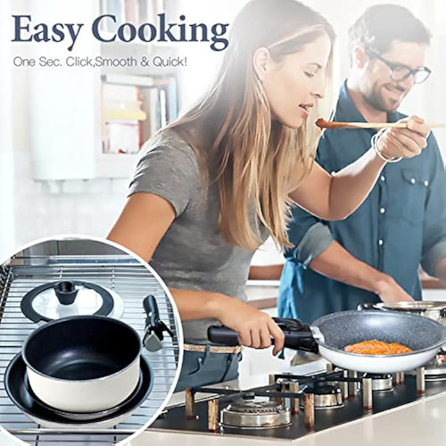 Juego De 12 Ollas Y Sartenes, Juegos De Utensilios De Cocina