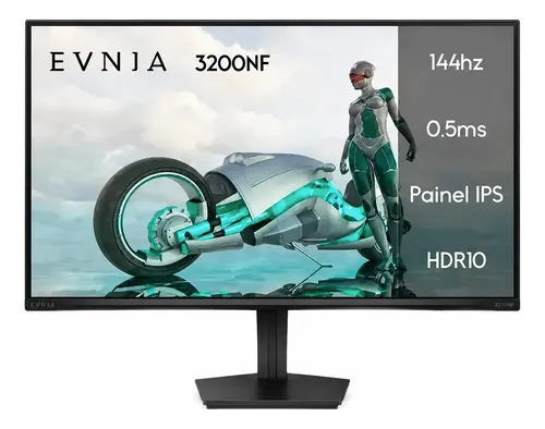 Monitor Gamer Philips Evnia 23,8'' 144hz 0,5ms Ips Full Hd Preto
