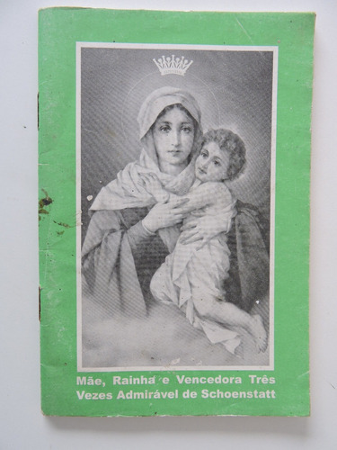 Livreto Usado Da Novena Da Mãe Rainha E Vencedora Três ...