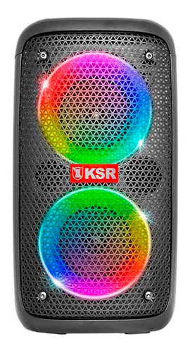 Imagen 1 de 5 de Bocina Recargable 2x3 Bluetooth 10w Rms Multicolor Ksw-5003