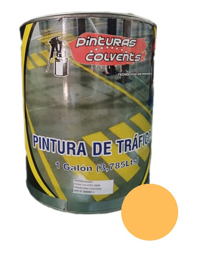 Pintura De Trafico Color Naranja Claro