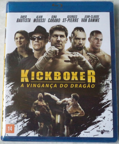 Blu-ray  Original Kickboxer A Vingança Do Dragão *