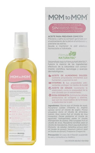Mom To Mom Aceite Para Prevenir Comezón Etapa A 125ml