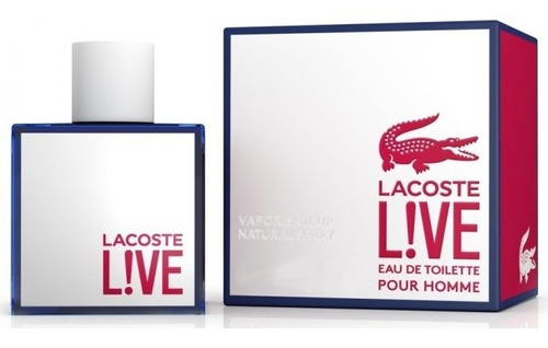 Perfume Lacoste Live 100ml, Caballero, 100% Original