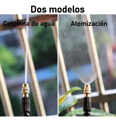10 M Riego Jardín Sistema Manguera Goteo Con Conector Rápido