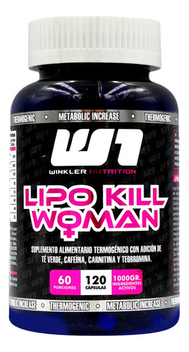 Lipo Kill Woman 120caps - Winkler Nutrition