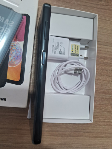 Samsung Galaxy A14 4g Usado Só 2 Meses Zerado+ Fone Capa Pe Preto (Usado)