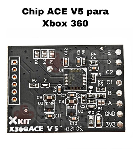 Chip Ace V5 Para Xbox 360 150 Mhz Alta Frecuencia