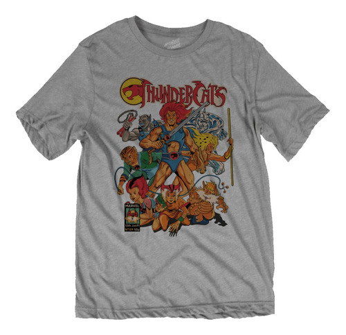 Playera Vintage Felinos Cósmicos Thundercats Cheetara Leono