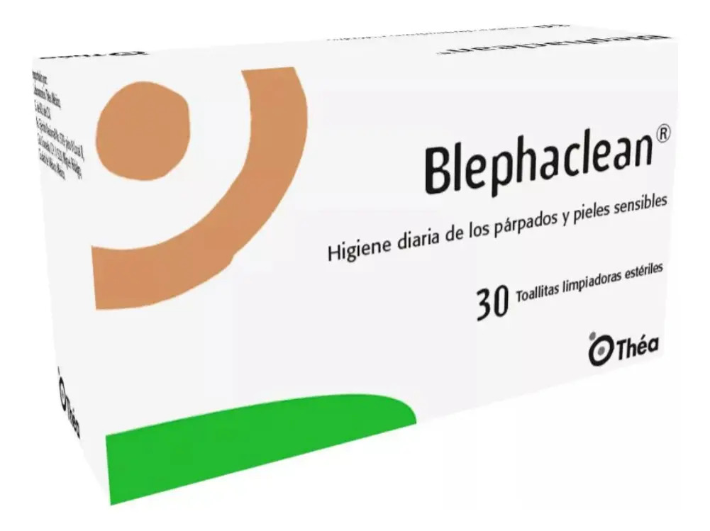 Toallitas Limpiadoras Blephaclean Caja Con 30 Toallas Para Párpados Y Pestañas