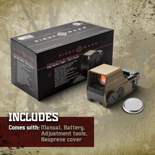 Reflex Sight Sightmark Ultra Shot M-spec Fms Dark Earth