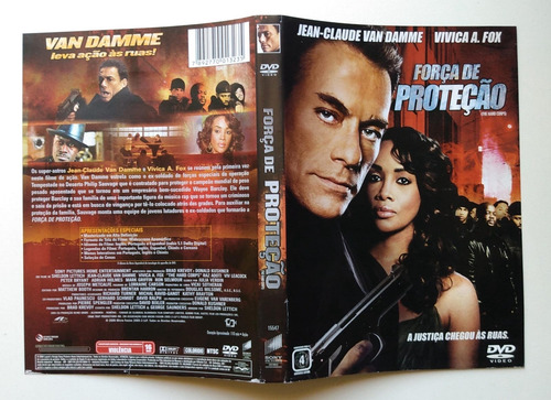 Força De Proteção Dvd Van Damme Vivica A Fox (Usado)