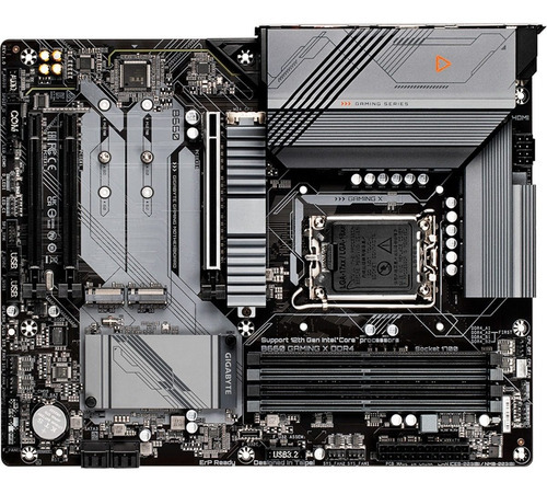 Cartão principal Gigabyte B660 Gaming X Ddr4 Intel 1700 Atx cor preta