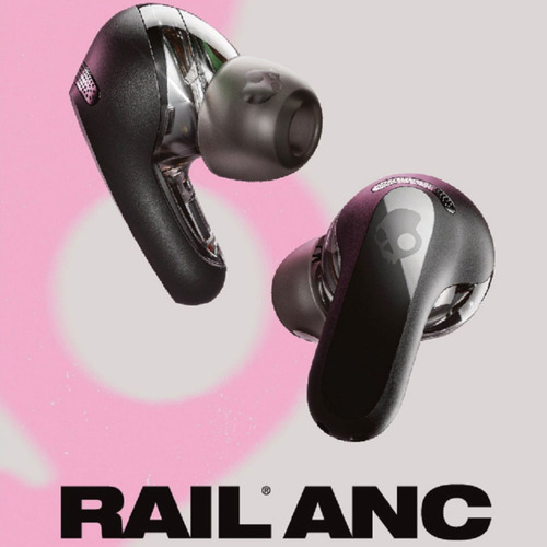 Audifono Skullcandy Rail Anc Color Negro - Bueno (Reacondicionado)