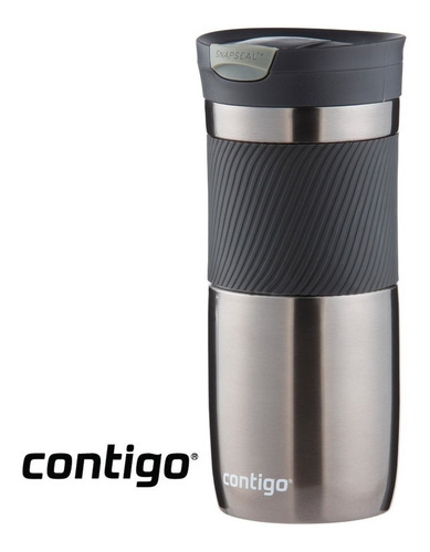 Vaso Termico Contigo Byron Acero Inoxidable Con Grip 473ml