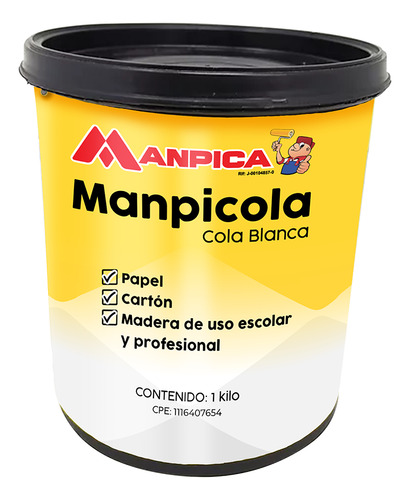 Cola Blanca Manpica Manpicola Cuarto 