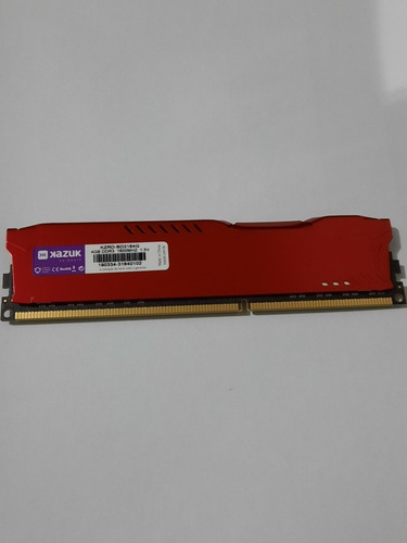 Imagem 2 de 3 de Memória Ram Kazuk 4gb Ddr3 1600mhz + Dissipador De Calor