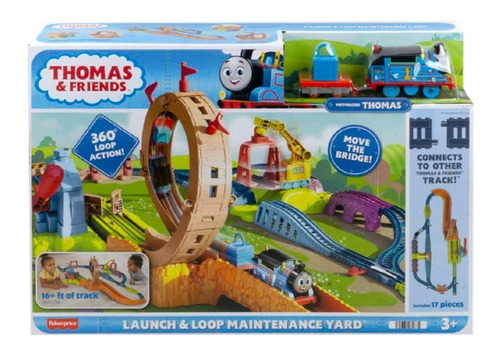 Thomas And Friends Pista Circuito Del Jardin De Mantenimient