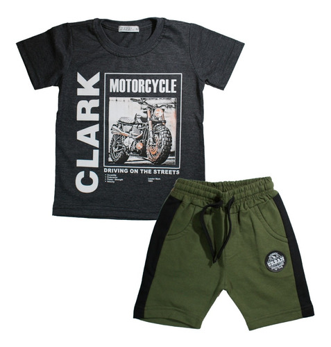 Conjunto Remera Y Bermuda Para Varón - Clark